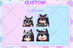 do custom twitch emotes or badges