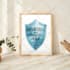 design trendy wall art or poster for etsy shop or home