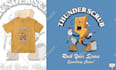 create vintage cartoon character retro mascot illustration