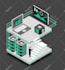 design 3d or isometric illustration in 24 hours