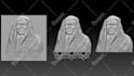 sculpt printable coin 3d model,based on your reference