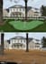 design golf putting green with landscape
