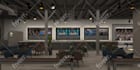 restaurant interior design and renders