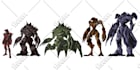 design sci fi mecha and robot concept art