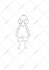design digital sketch and line art illustration