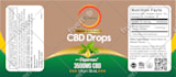 design premium hemp, cbd label and box package design
