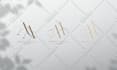create elegant wedding logo, initials or monogram
