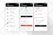 create mobile app UI UX design in figma