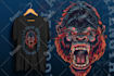 create custom animal illustration for tshirt design