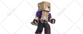 make professional 3d render of your minecraft skin