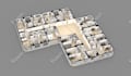 make 2d to 3d floor plan modelling and rendering  by 3ds max