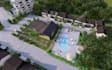 render landscape drawing or site plan in photoshop