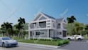create realistic exterior renders and walkthrough videos