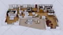 create 3d and 2d floor plans with rendering