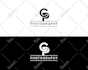 do minimal monogram initials text logo design