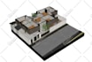 do architectural planning, produce 2d drawings, and axono