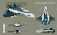 create high quality concept art for spacecraft vehicles and spaceships