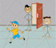 create cute colorful children book illustration