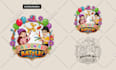 design amazing mascot cartoon logo for your business