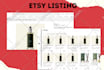 do shopify product listing etsy listing manually