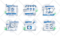 design amazing vector icons for your website