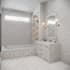 design your bathroom interior with 3d renderings