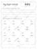 design sight words learning activity worksheets for kids