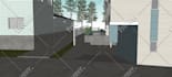 create sketchup 3d model for architecture