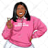 create african american cartoon illustration with your face