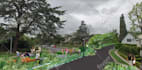 design urban landscaping and conceptual street designing