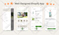 convert shopify store to ios app and android app, mobile app development, native