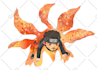 draw you as a naruto  character