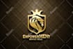 create a premium 3d gold plated logo for your company