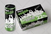 design creative beer label, energy drink, juice and colas