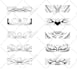 make custom tattoo designs in line art