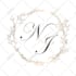 design a custom wedding logo with your names and date