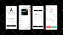 do mobile app design, figma app design, and prototype