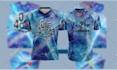 design custom sublimation sports jersey and gaming jersey with 3d mockup