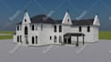 do church plan,3d design render