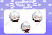 draw cute custom chibi emotes for twitch streamer