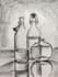 draw pen and ink, watercolor illustrations colorful or colorless