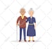 draw cartoon character in flat design vector style