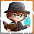 draw chibi art character, anime, vtuber, chibi emote for you