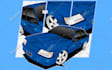 create clean car vector illustration for t shirts and decals