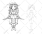 draw your character design, illustration and concept art