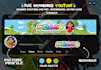 create banner and logo kids for youtube channel