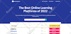build online learning platforms affiliate and review website