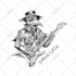 do unique illustration design a tattoo flash sheet