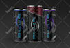 design creative beverage, beer, soft drink and soda can label