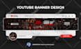 design youtube banner, facebook cover, linkedin, twitter header